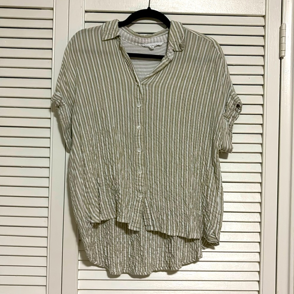 Jane + Delancey Sage striped blouse